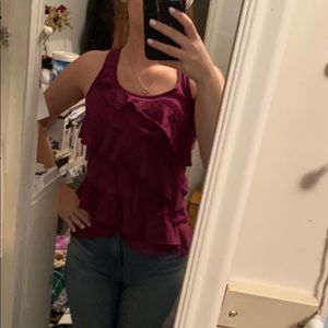 Color story purple tank top